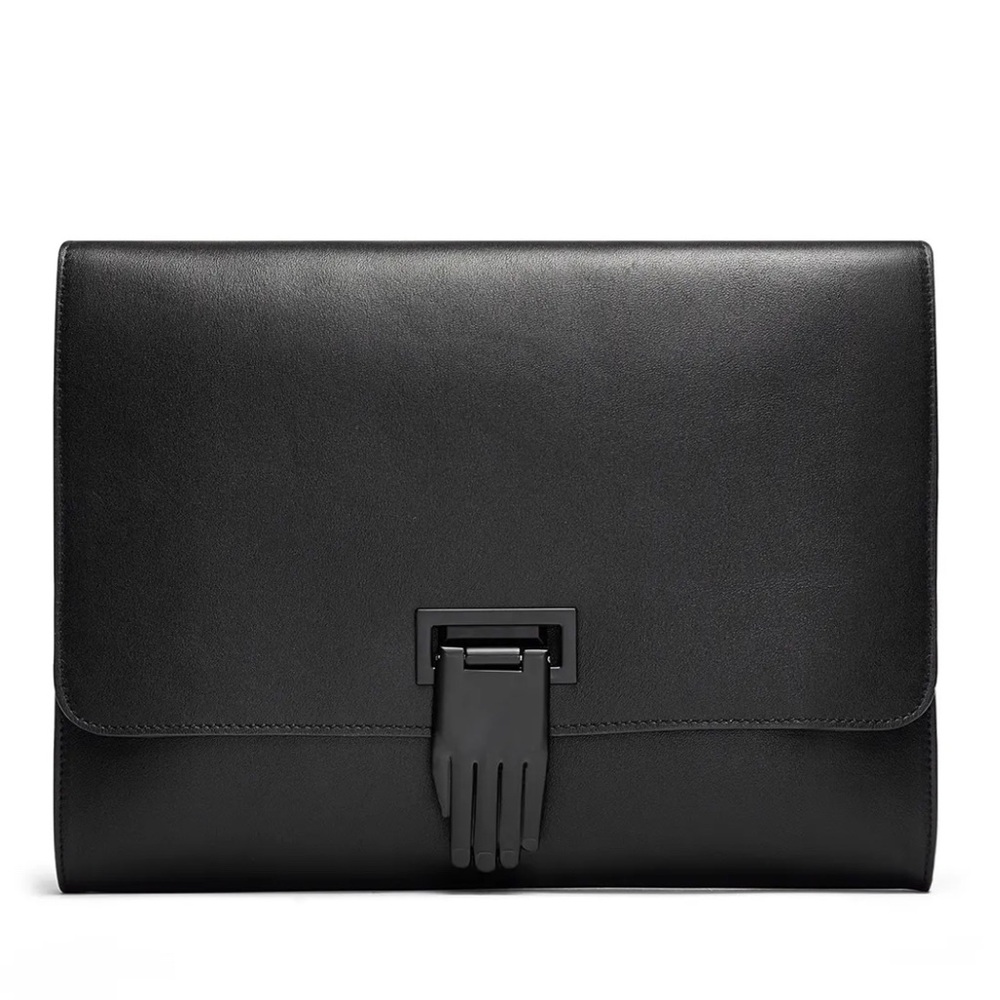 Opening Ceremony Nokki black clutch with straps. In MINT condition.